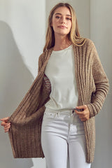 Women Chunky Sweater Knit Cardigan | Zarnesh