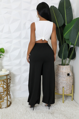 Women High-Waisted Stretch Pants | Zarnesh