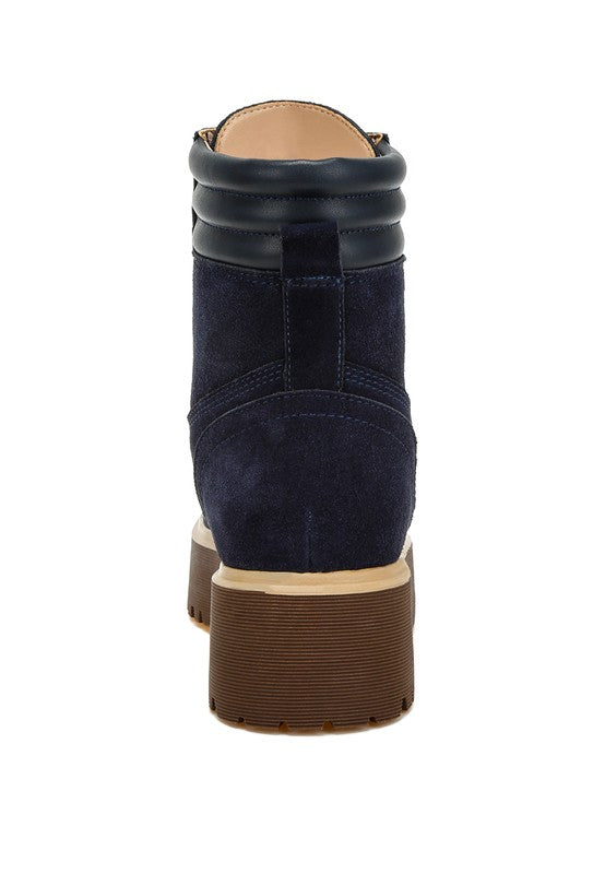 Women’s Parula High Ankle Suede Boots | Zarnesh