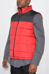 Men’s Padded Winter Two Tone Vest | Zarnesh