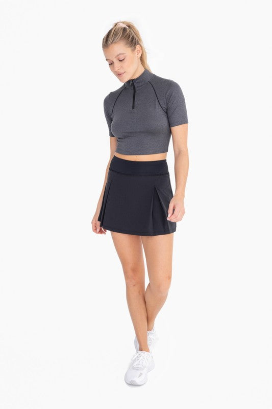 Women's Two Pleat Active Tennis Skort | Zarnesh