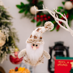 Santa Snowman Reindeer Hanging Ornament | Zarnesh