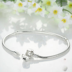 Timeless Simplicity: Silver Beaded Bracelet