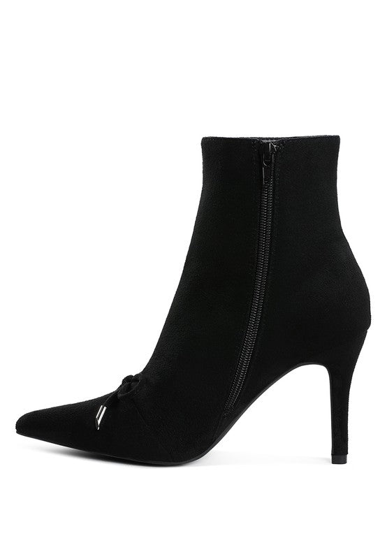 Women’s Dapers Bow Detail Ankle Boots | Zarnesh