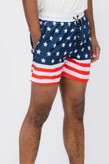 Men's WEIV American Flag Swim Shorts | Zarnesh