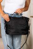 Women’s Demi Nylon Wide Strap Hobo Crossbody Bag | Zarnesh