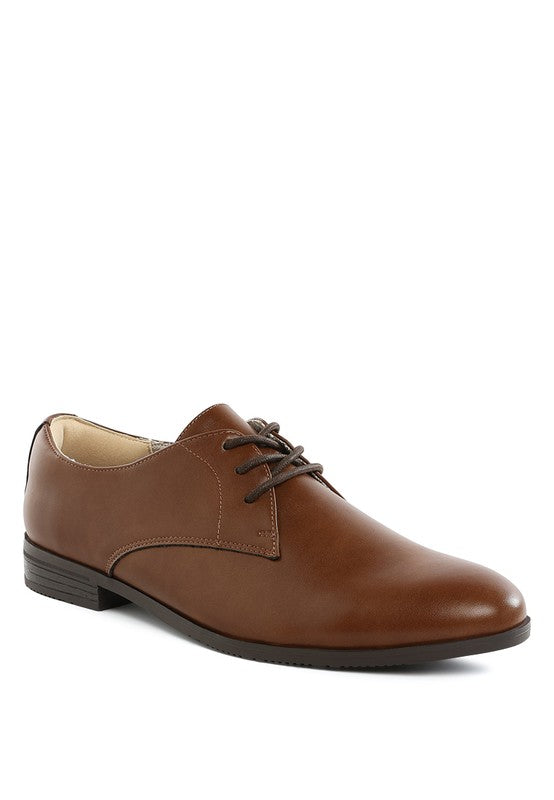 Men’s Minimalist Classic Finch Lace Up Derby Shoes | Zarnesh