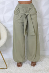 Women's High-Waisted Stretch Pants zarnesh.com