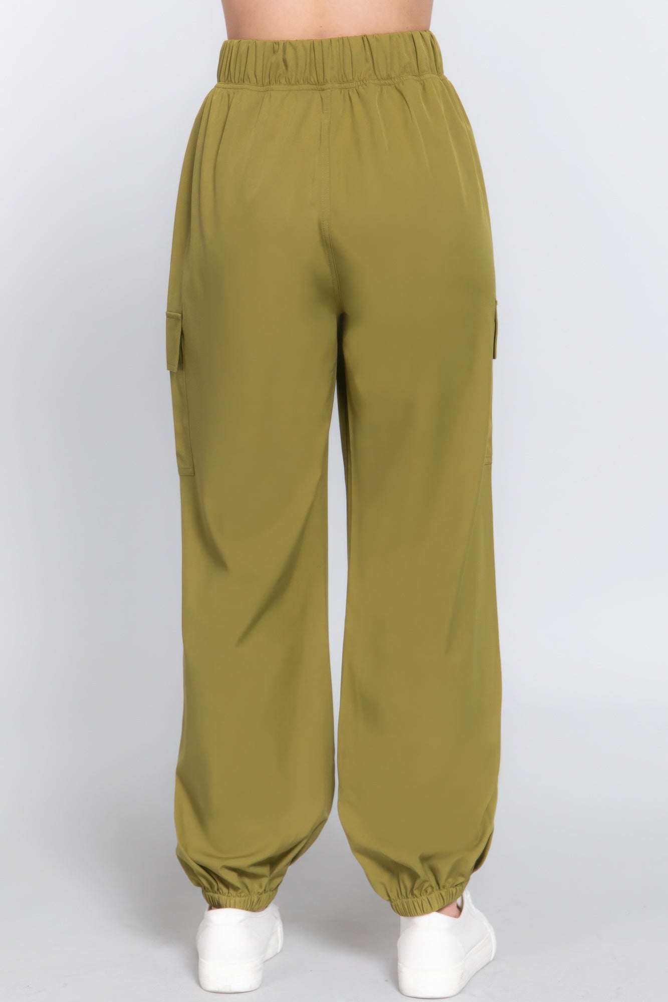 Women's Lightweight Stretch Woven Cargo Jogger Pants Zarnesh.com