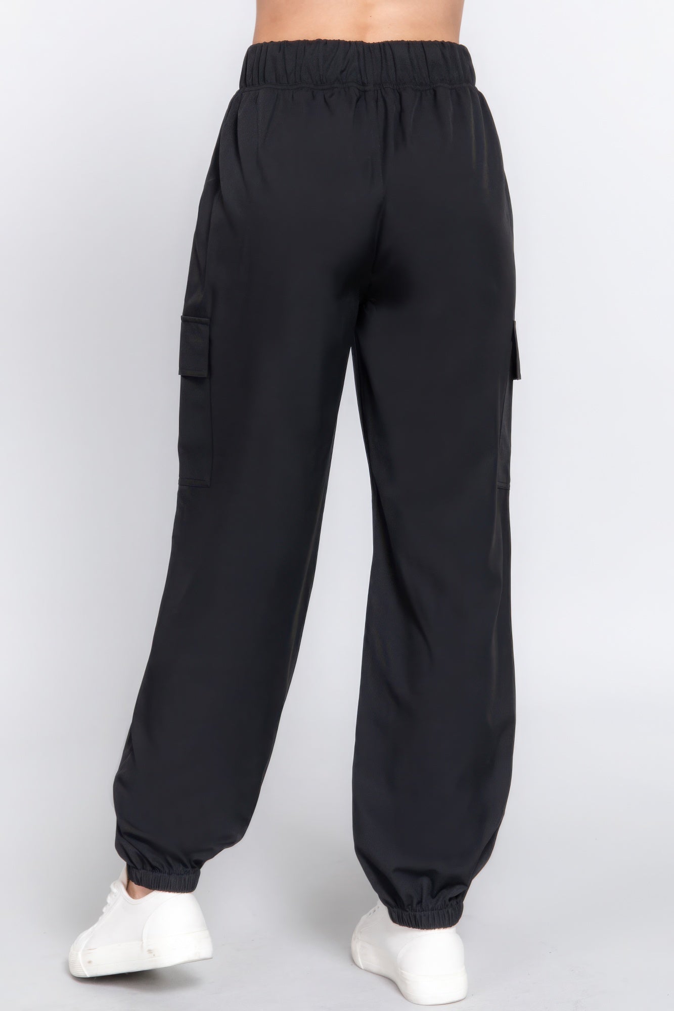 Women's Lightweight Stretch Woven Cargo Jogger Pants Zarnesh.com