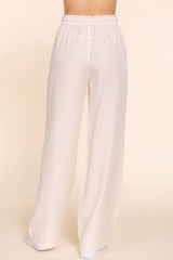 Women Elastic Waist Tencel Long Pants | Zarnesh