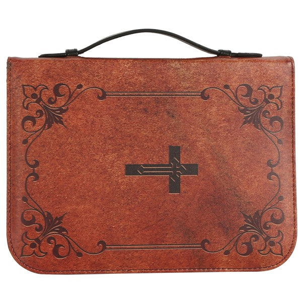 Flower Bible “Trust in the Lord” Bible Cover Handle Case Bag | Zarnesh