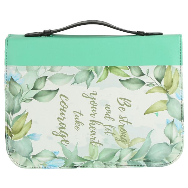 Flower Bible “Trust in the Lord” Bible Cover Handle Case Bag | Zarnesh