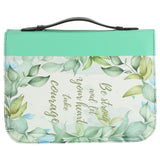 Flower Bible “Trust in the Lord” Bible Cover Handle Case Bag | Zarnesh