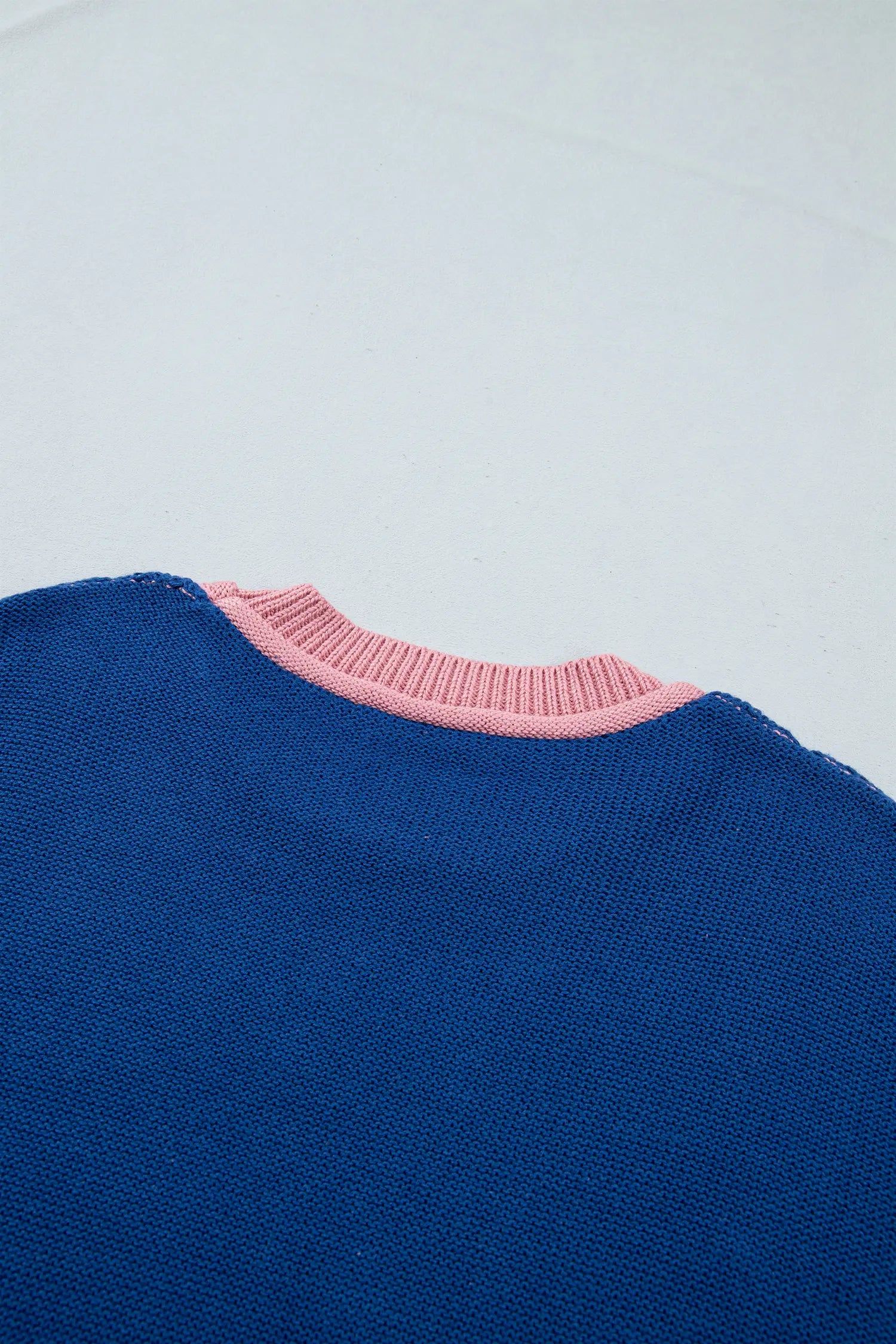 Striped Colorblock Patchwork Knit Pullover Sweater | Zarnesh