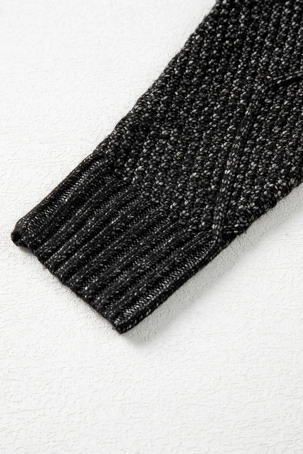 Loose Fit Cable Knit Drop Shoulder Sweater Dress | Zarnesh