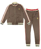 Men CC Logo Track Jacket and Pant Set | Zarnesh