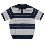 Men Charlie Brown Button Front Short Sleeve Polo Shirt Zarnesh