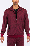 Men Marbled Track Jacket | Zarnesh