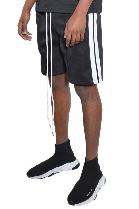 Men Side Stripe Tape Shorts | Zarnesh 