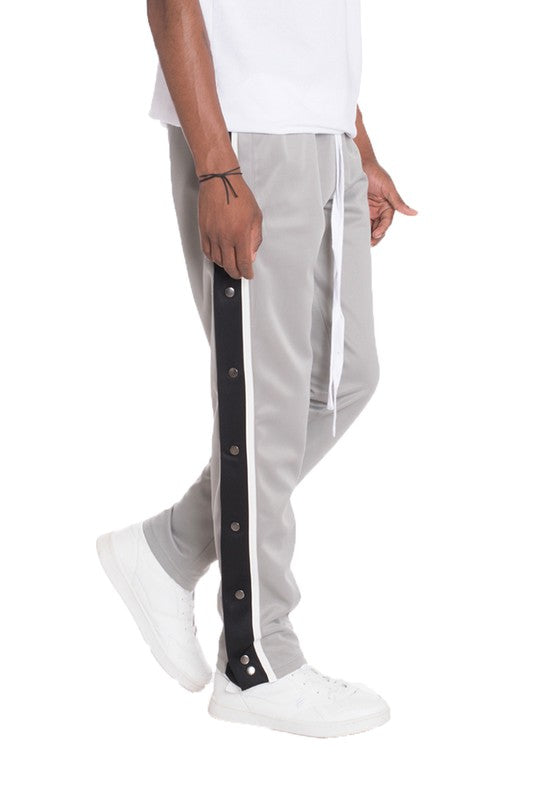Men Snap Button Track Pants | Zarnesh