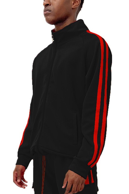 Men Two Stripe Track Jacket | Zarnesh 