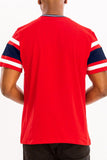 Men's 3-Stripes Cotton Tees Short Sleeve T-Shirt | Zarnesh