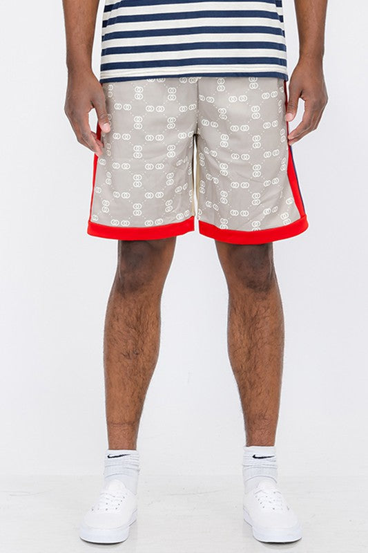 Men Double O Tape Casual Sweat Shorts | Zarnesh