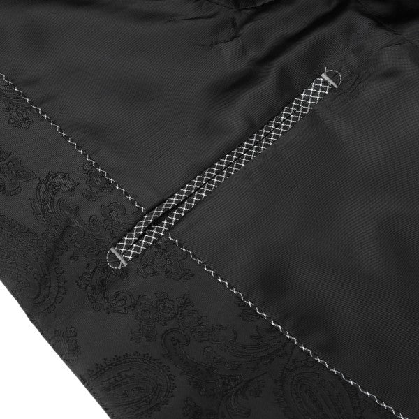 Men’s Paisley Print Tuxedo Jacket Slim Fit Formal Blazer Jacket | Zarnesh