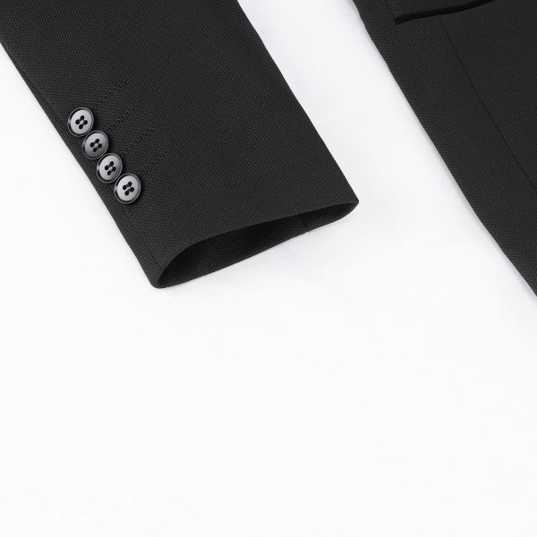 Men’s Slim Fit Solid Color Modern Single-Button Jetted Blazer | Zarnesh