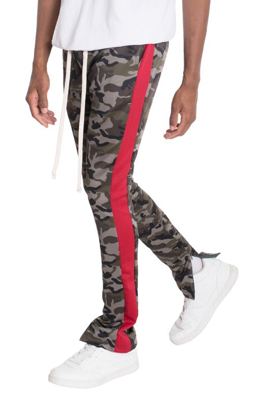 Men’s Camouflage Sweatpants Side Stripes Joggers Pants | Zarnesh