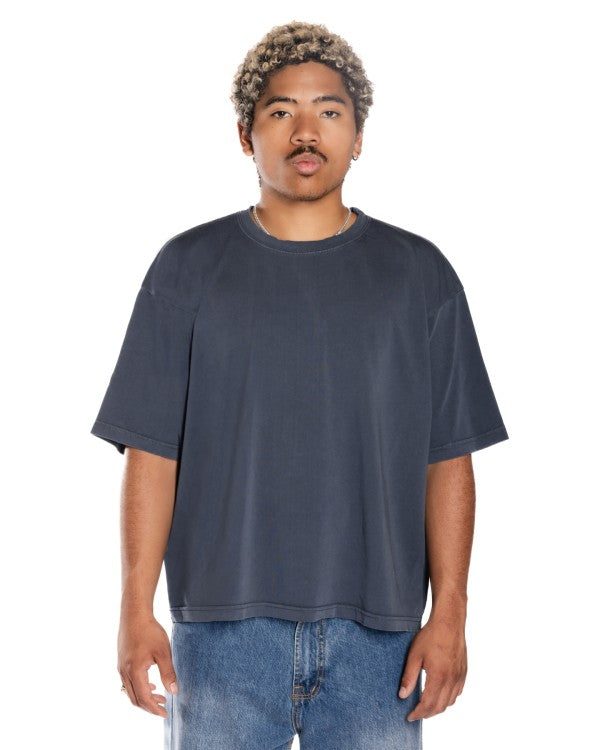 Men's Casual Loose Fit Crop Boxy Cotton T-Shirt | Zarnesh