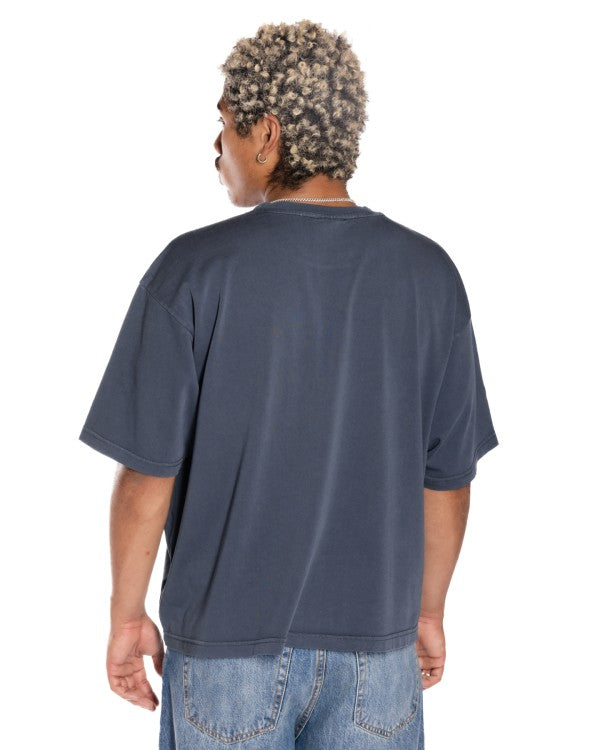 Men's Casual Loose Fit Crop Boxy Cotton T-Shirt | Zarnesh