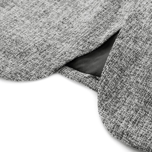 Men’s Casual Slim Fit One Button Heathered Blazer Jacket | Zarnesh