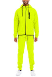 Men’s Casual Solid Full Zip Tracksuit Set | Zarnesh