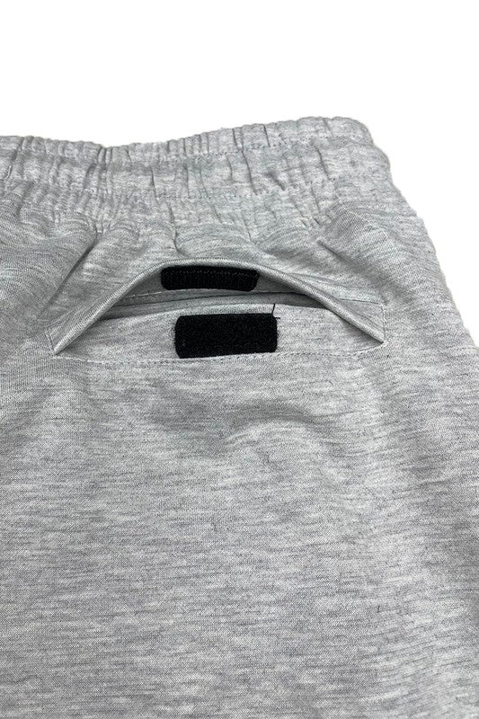 Men Cotton Blend Lounge Sweat Shorts | Zarnesh