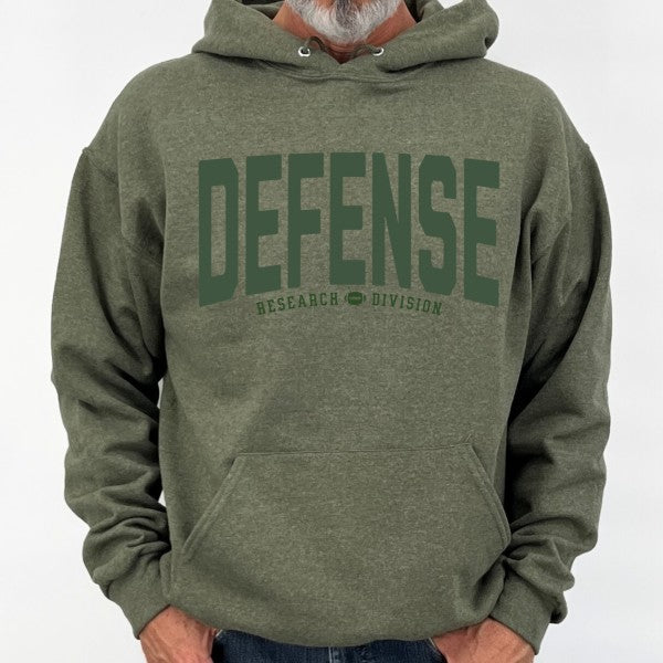 Men's Defense Research Division Football Graphic Hooded Sweatshirt | Zarnesh