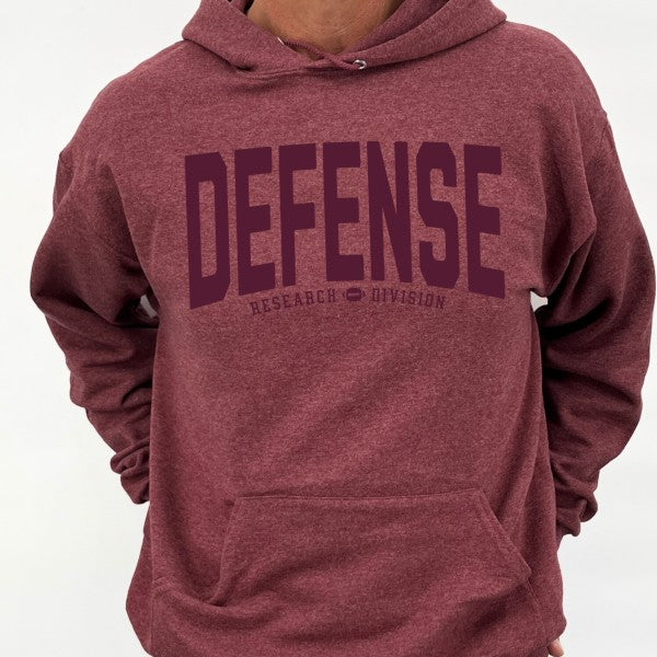 Men's Defense Research Division Football Graphic Hooded Sweatshirt | Zarnesh