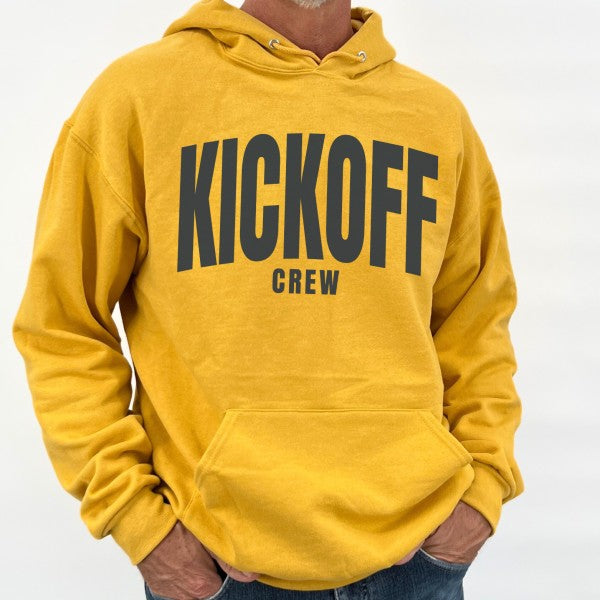 Men's Football Kickoff Crew Hooded Sweatshirt | Zarnesh