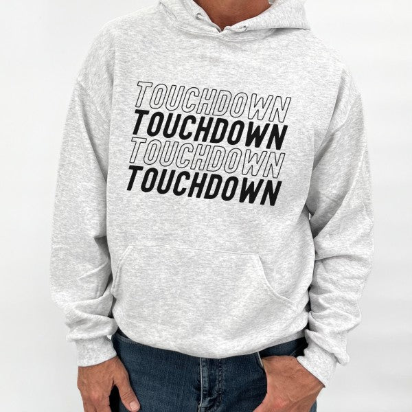 Men's Football Team Sport Touchdown Hooded Sweatshirt | Zarnesh