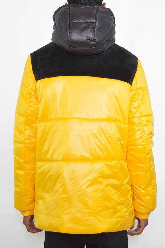 Men Padded Buffle Puffer Jacket | Zarnesh