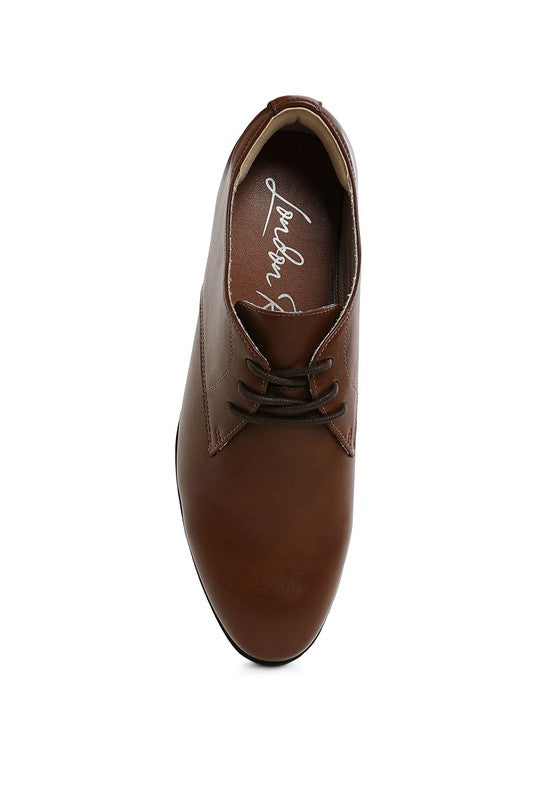 Men’s Minimalist Classic Finch Lace Up Derby Shoes | Zarnesh