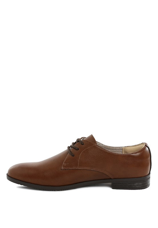 Men’s Minimalist Classic Finch Lace Up Derby Shoes | Zarnesh
