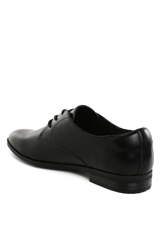 Men’s Minimalist Classic Finch Lace Up Derby Shoes | Zarnesh