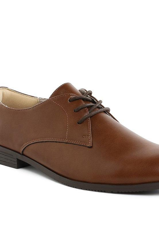 Men’s Minimalist Classic Finch Lace Up Derby Shoes | Zarnesh