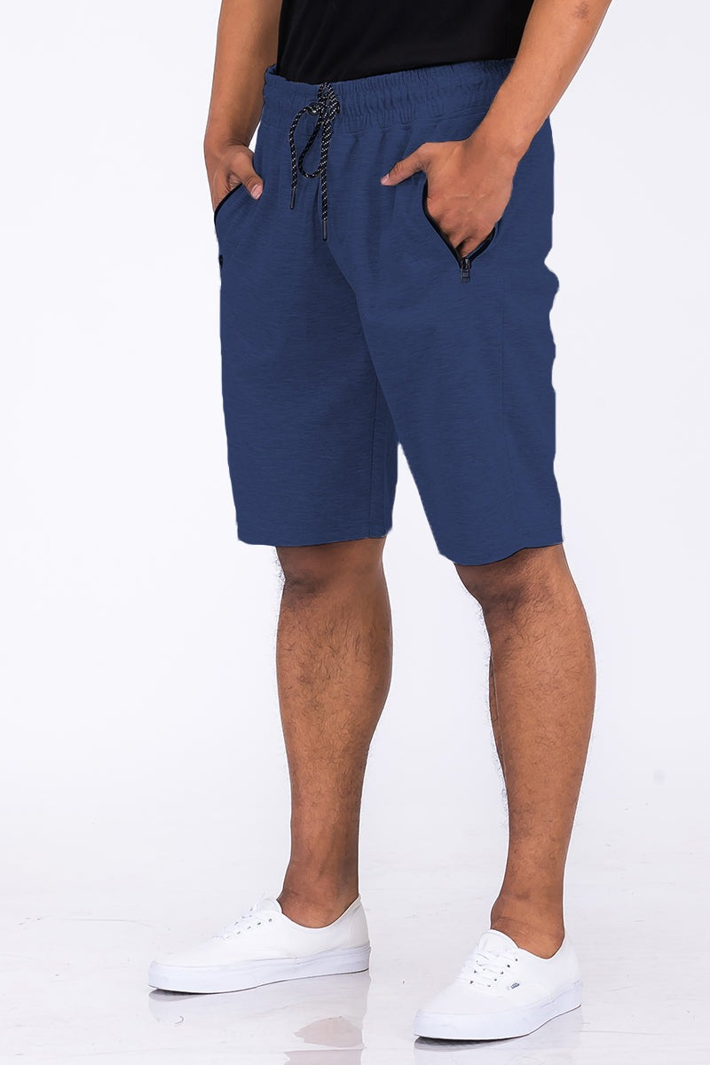 Men's Solid Regular Fit Sweat Shorts | Zarnesh