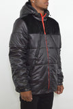 Men Padded Buffle Puffer Jacket | Zarnesh