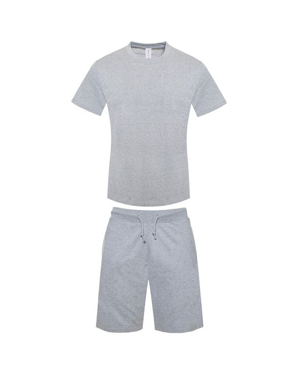 Men's  Premium Heavy Weight Single Jersey Short Set | Zarnesh