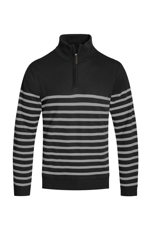 Men's Quarter Zipper Pullover Sweater | Zarnesh