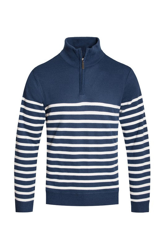 Men's Quarter Zipper Pullover Sweater | Zarnesh